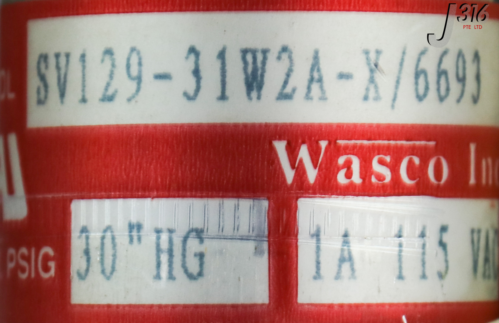 17895 WASCO VACUUM PRESSURE SWITCH, 115VAC, LAM 853-17480-001